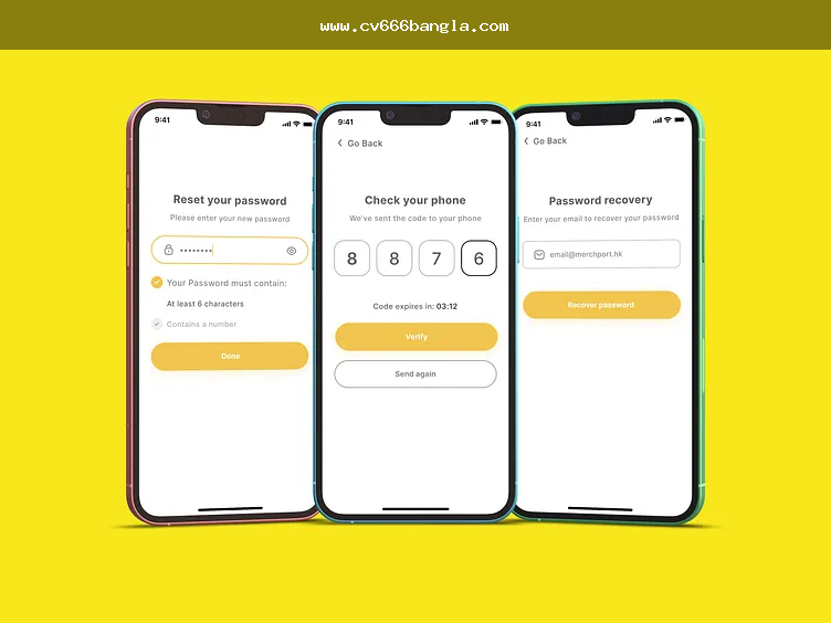 CV666 Bangla mobile login password OTP and redirect safety tips