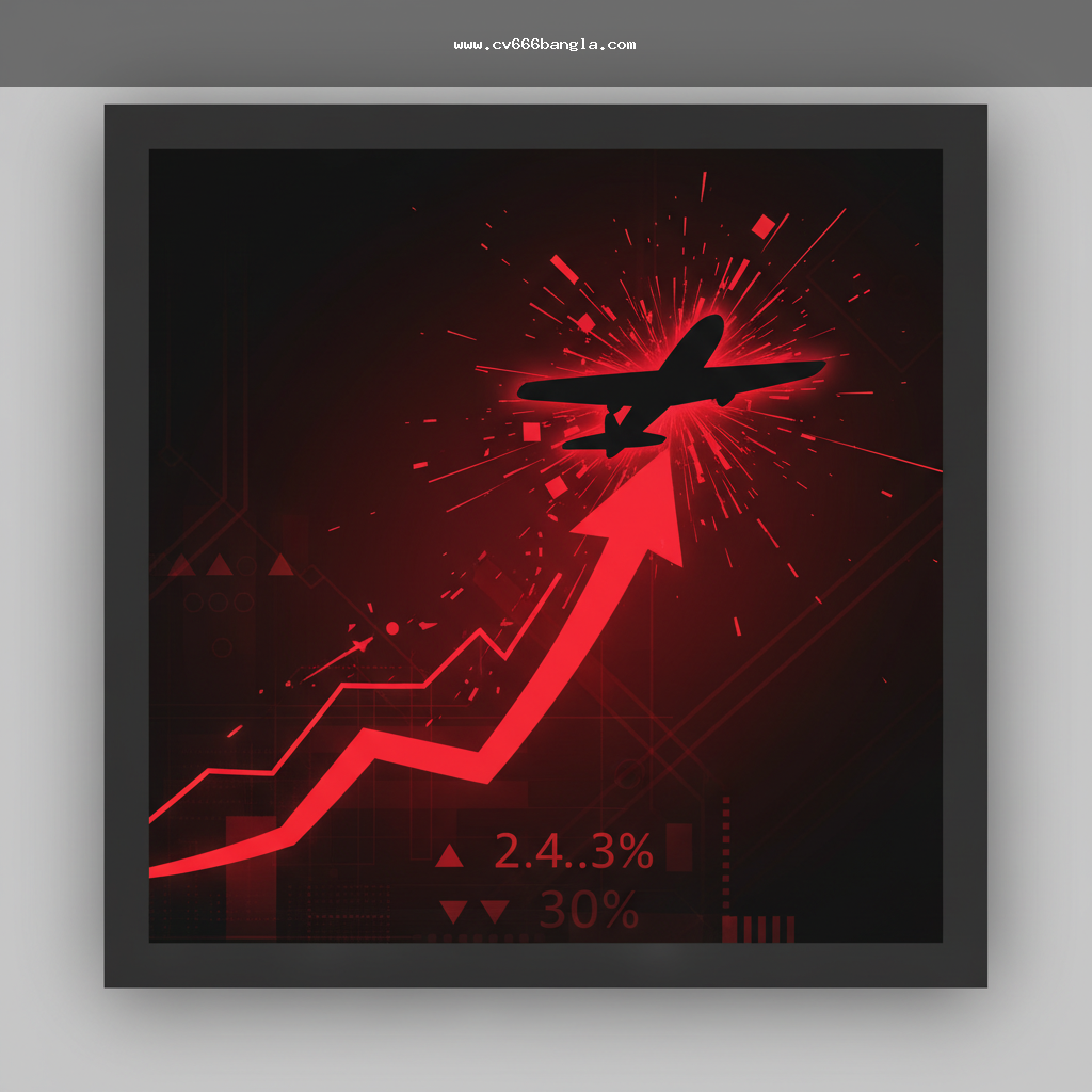Aviator crash game multiplier explanation on a betting platform.