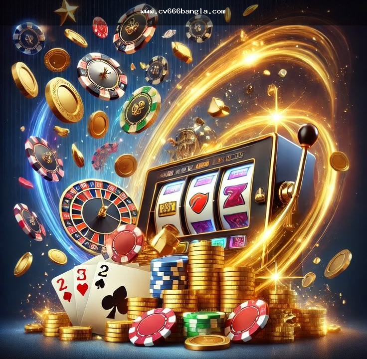 CV666 Bangla casino and sportsbook dashboard illustration
