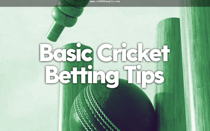cv666 cricket betting করার আগে অডস ও ঝুঁকি বুঝুন