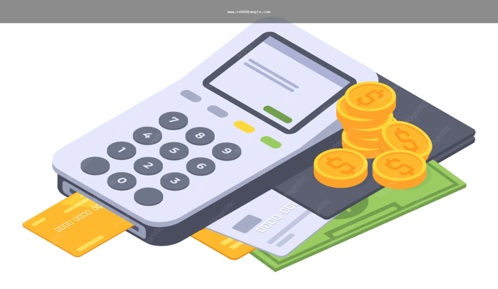 Image: CV666 mobile cashier and transaction record placeholder